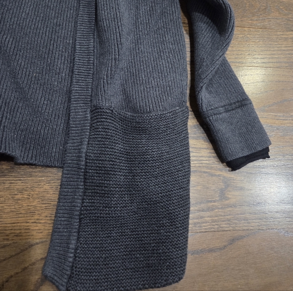 Lululemon Gray Open Front Cardigan Sz.S Women's - Picture 3 of 8